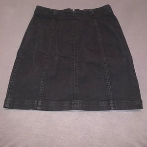 Free people black skirt